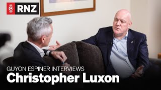 Guyon Espiner interviews Christopher Luxon