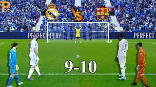 Real Madrid vs Barcelona [ Longest Penalty Shootout]  eFootball™ PC Gameplay #judebellingham