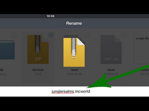 Minecraft IOS tutorial: How to Import .Zip Files to MCPE Minecraft IOS tutorial: How to Import .Zip Files to MCPE