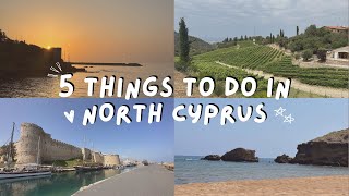 #NorthCyprus Top 5 activities ✈️ Travel Guide 2023