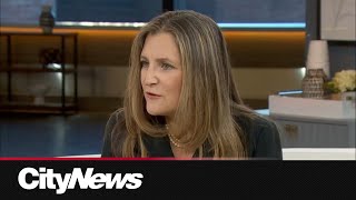 One-on-one with Liberal leadership hopeful Chrystia Freeland