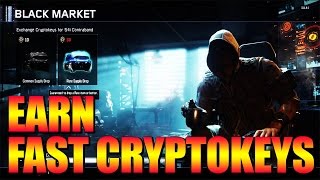 FASTEST WAY TO EARN CRYPTOKEYS IN BO3! - Secret Multiplier For Black Market Supply Drops | Chaos