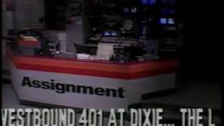 CityPulse Assignment desk late night 1991