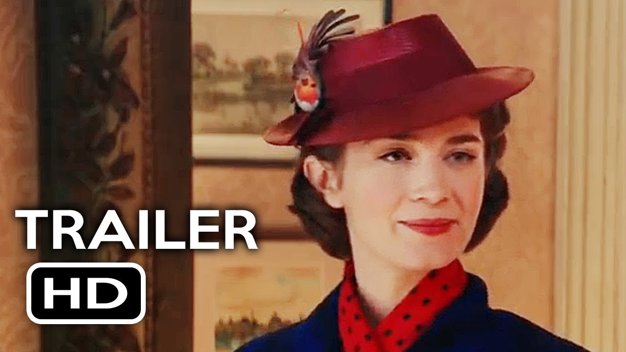 Mary Poppins Returns Official Trailer #1 (2018) Emily Blunt Disney ...