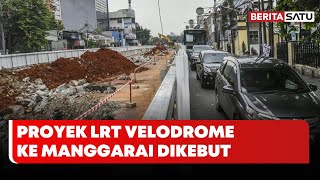 Proyek LRT Velodrome-Manggarai Dijadwalkan Selesai Awal 2027 | Beritasatu