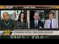 Stephen A. on new CFP format impacting Notre Dame Why are they still relevant!  First Take