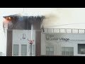 Crews battle massive fire at northwest Atlanta apartment complex