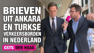 GSTV. Borden langs Nederlandse snelweg voor Turkse verkiezingen