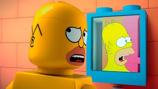 HOMER SIMPSON INVADED THE LEGO UNIVERSE - THE SIMPSONS