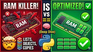 Python is NOT Slow. Your Memory Management is. 🧠 (Deep Dive)