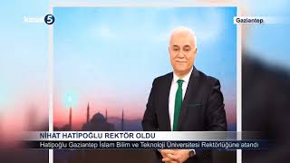 Nihat Hatipoğlu Rektör Oldu