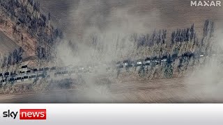 Ukraine Invasion: Massive Russian convoy seen outside Kyiv