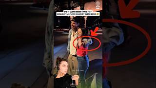 One of Justin Bieber's fans felt uncomfortable when hugged by Justin Bieber #justinbieber #shorts