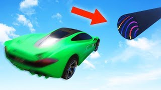 LAND IN THE TUBE OR DIE! (GTA 5 Funny Moments)