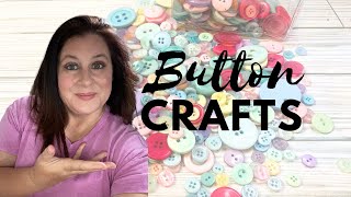 10 Insanely EASY DIY Crafts Using BUTTONS | Button DIY Crafts | DIY Button Art