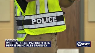 Wichita police participate in PERF 15 principles training