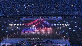 Auburn Marching Band Light Show - Viva La France