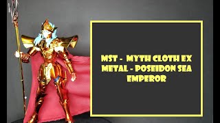 POSEIDON SEA EMPEROR - JM.MST MYTH CLOTH EX METAL ANIME VERSION REVIEW - SAINT SEIYA - #poseidon