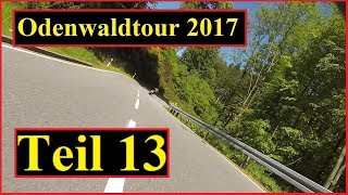 Odenwaldtour 2017 Teil 13 Von Heidelberg Ziegelhausen nach Schriesheim.