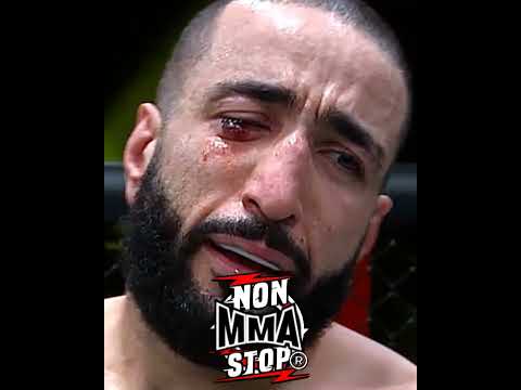 Belal Muhammad Screaming In Pain Due To Horrific Eye Poke From Leon ...