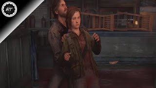 The Last of Us Part 1 Remake Ryona Ellie Death Scenes (back stab)