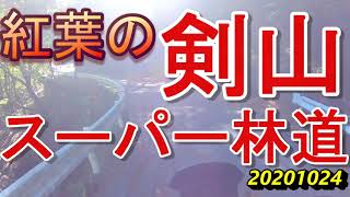 紅葉の剣山スーパー林道　【マツコの知らない世界で採用されました】