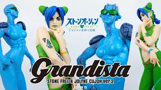 《玩具開箱》GRANDISTA 石之自由＆空條徐倫Jolyne Cujoh JOJO的奇妙冒險 石之海 Jojo's Bizarre Adventure Stone Ocean