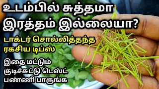 ரத்தம் ரொம்ப கம்மியா இருக்கா டாக்டர் சொன்ன டிப்ஸ் ட்ரை பண்ணுங்க How to increase heamoglobin level