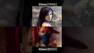 Characters Mortal Kombat 1992 vs Mortal Kombat 2023