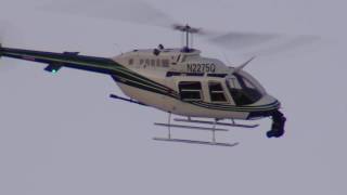 N2275Q 1982 Bell 206B Landing Hayward Executive Airport