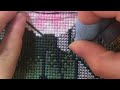 A somewhat long cross stitch tutorial video