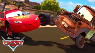 El saludo especial de Mate y Rayo Mcqueen | Pixar Cars