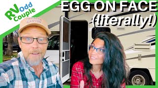 Embarrassing (& funny) RV Mistakes You Need to Avoid!  RV “Experts” have Egg on