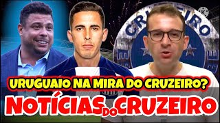 SAMUEL VENÂNCIO TRAZ AS QUENTES DO CRUZEIRO: URUGUAIO NO RADAR DE PEZZOLANO? RONALDO ELOGIA TIMES