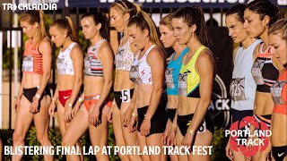 2021 Portland Track Festival 1500m: 60 Second Last Lap