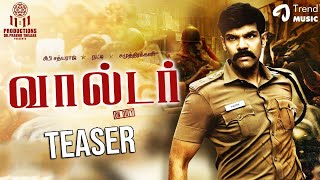 Walter | Tamil Movie Official Teaser Review | Sibi Sathyaraj | Walter Teaser - Review & Reaction