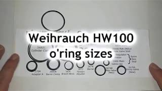 Weihrauch HW100 o'ring sizes