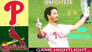 Philadelphia Phillies vs. St.Louis Cardinals (06/02/24) GAME Highlights | MLB Season 2024 today