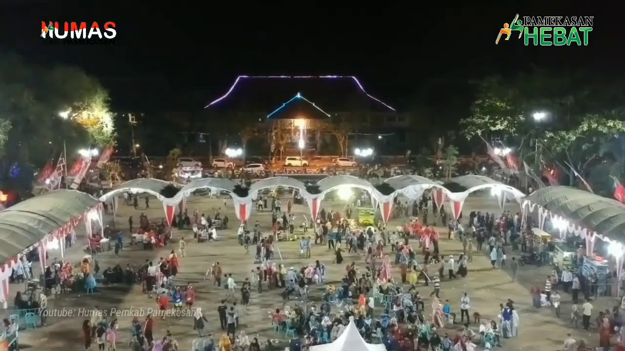 Pesta Rakyat Di Hari Jadi Pamekasan 2019 - YouTube