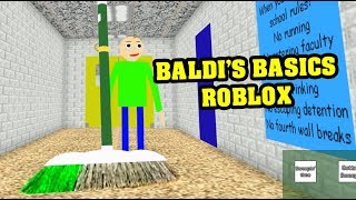 Baldi S Basics Roblox Roleplay Baldi S Basics Roblox - baldi goes on a roblox adventure baldis basics rp and obby