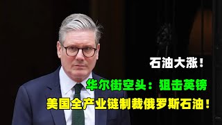 黄金价格走势：1月13日华尔街空头狙击英镑暴跌！美国再次制裁俄罗斯石油产业！特朗普关税让美元疯狂升值！