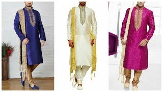 Mens Kurta pajama Designs For Punjabi Wedding Style || Latest Party wear Kurta Pajama Design 2018-19