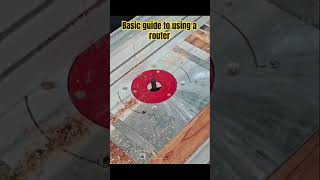 Basic guide in using a router #routersetup #router #routerboard #woodworkingtools #easywoodtools