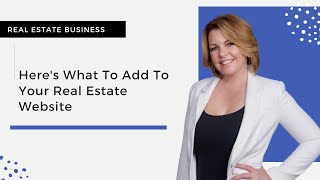 Real Estate Agent Websites | Add These Pages With IDX Widgets To Get More Leads