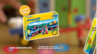 Λαμπάδα Playmobil 1.2.3 Τρενάκι Με Ράγες (6880)