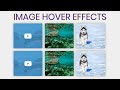 How To Create Image Hover Effects Using HTML | CSS Animation Effects | Code4Education 2K20