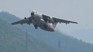 航空自衛隊 C-1輸送機 岐阜基地から離陸 JASDF C-1 Takeoff from Gifu