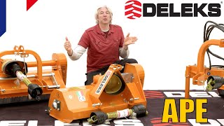 DELEKS APE Broyeur à marteaux pour micro-tracteur  | présentation par @eddchina