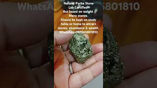 Natural Pyrite StoneLab Certified Buy based on weight Many stones #healingstones  WApp +917065801810