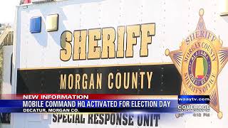 Morgan County Sheriff's Office activates mobile command headquarters for Election Day